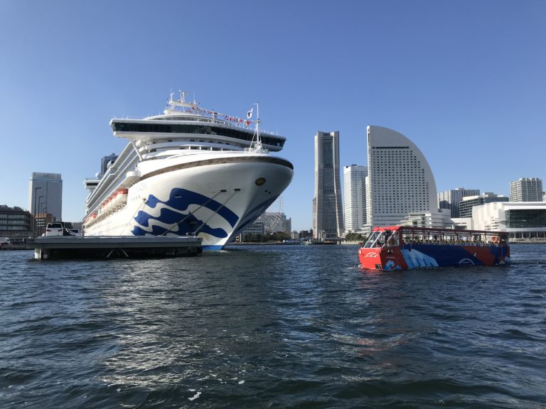 ダイヤモンド・プリンセス（横浜港 新港ふ頭）の写真
