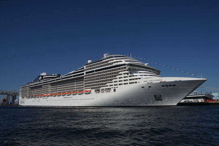 MSCスプレンディダ（横浜港 大黒ふ頭）の写真