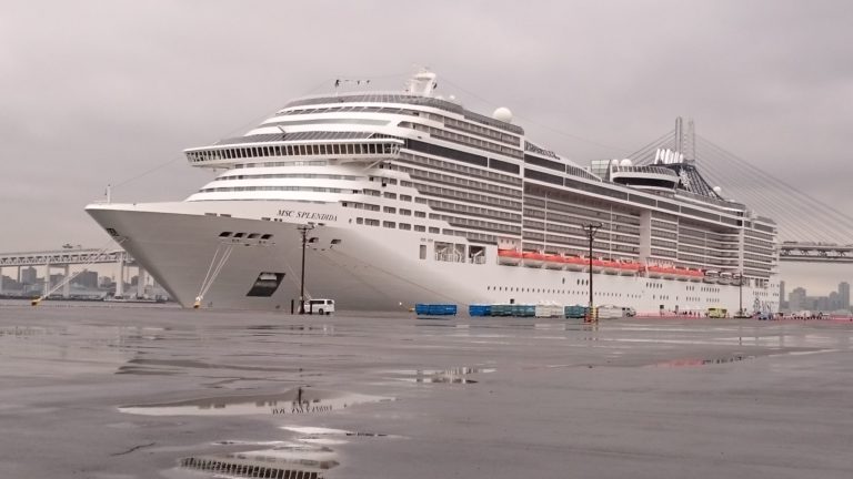 MSCスプレンディダ（横浜港 大黒ふ頭）の写真
