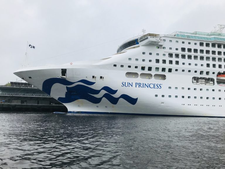 サン・プリンセス（横浜港 大さん橋埠頭）の写真