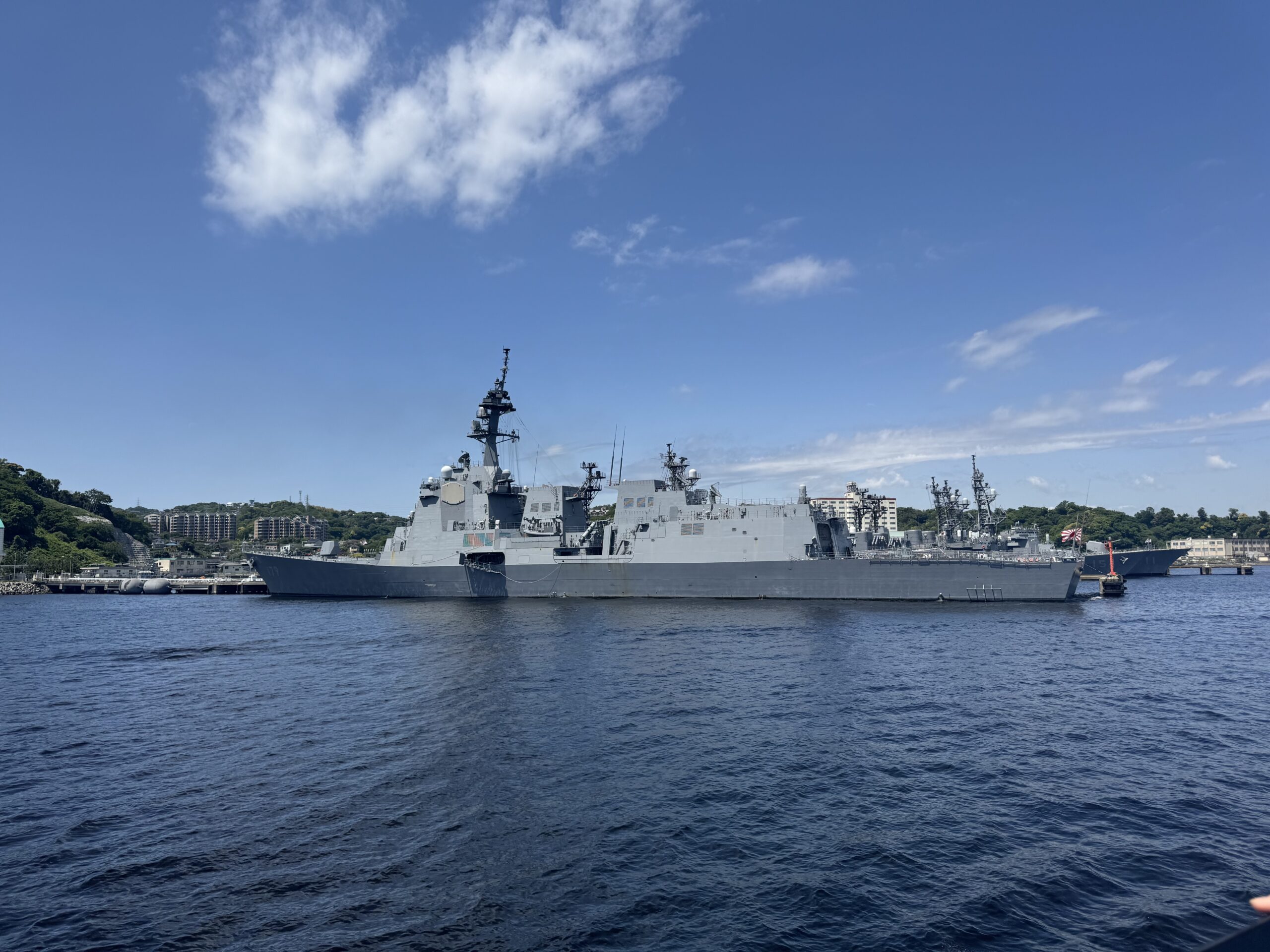 YOKOSUKA軍港めぐり「シーフレンド7」横須賀港での乗船記録 4