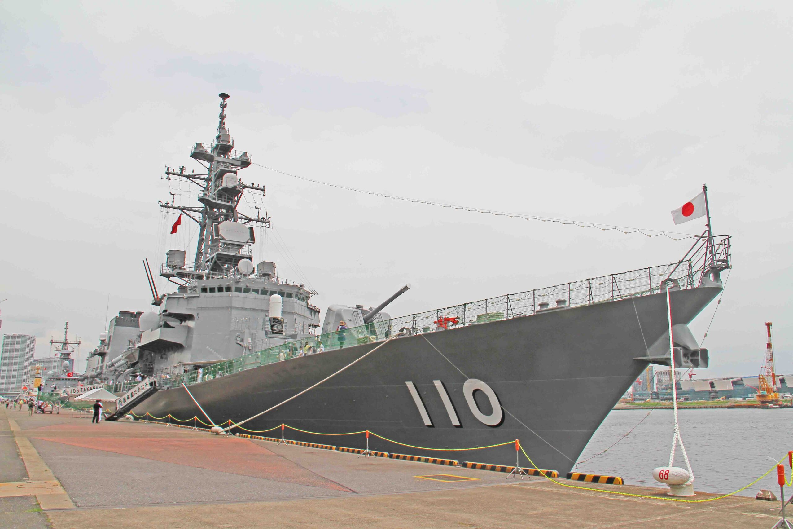 「DD-110 たかなみ」東京港 晴海埠頭での一般公開
