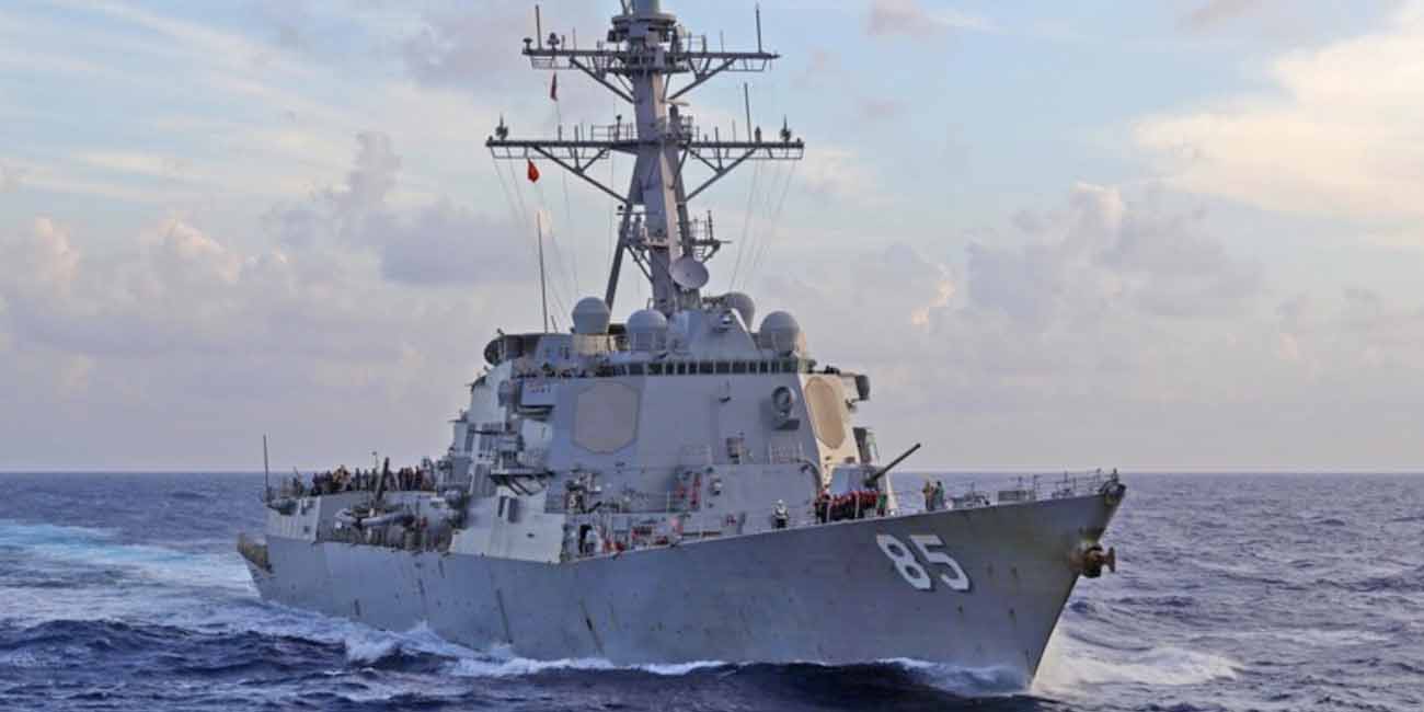 ベルトバックル　アメリカ海軍ミサイル駆逐艦　USS John S. McCain