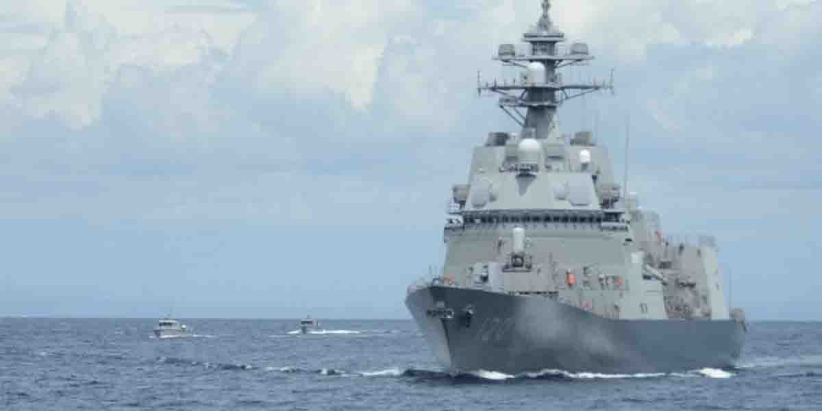 護衛艦しらぬい・練習艦やまぎり、ダバオ沖でフィリピン海軍哨戒艦「アルテミオ・リカルテ」などと共同訓練を実施