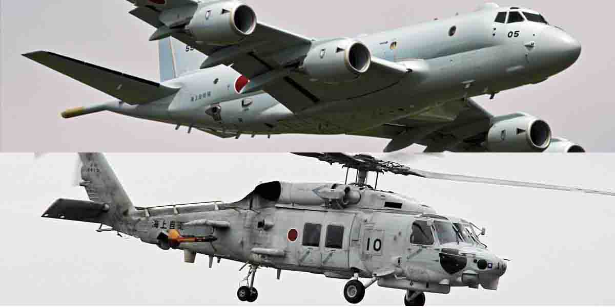海上自衛隊、令和8年熊本地震で災害派遣　1機のP-1、3機のSH-60が航空偵察