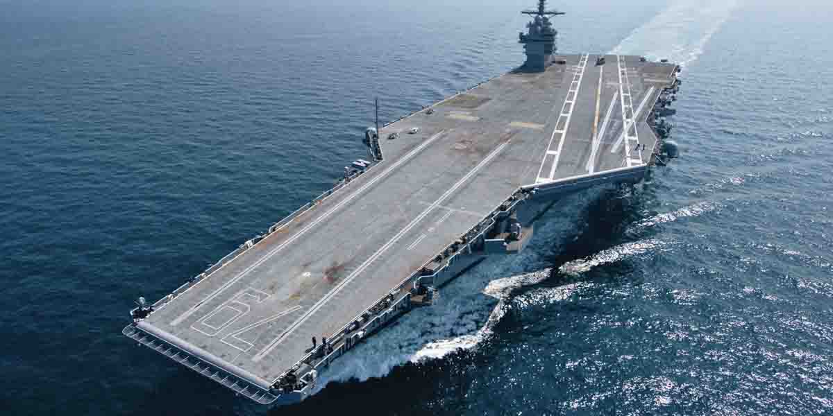 HII、米ジェラルド・R・フォード級空母2番艦「ジョン・F・ケネディ」引渡し前の海上公試を完了