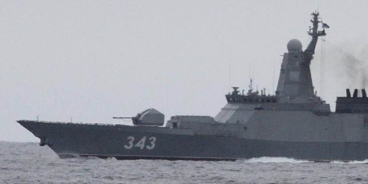 ロシア海軍フリゲート「レーズキィ」、与那国島と西表島の間の海域・対馬海峡を北東進し日本海へ　海自「とわだ」、「しらたか」が警戒監視