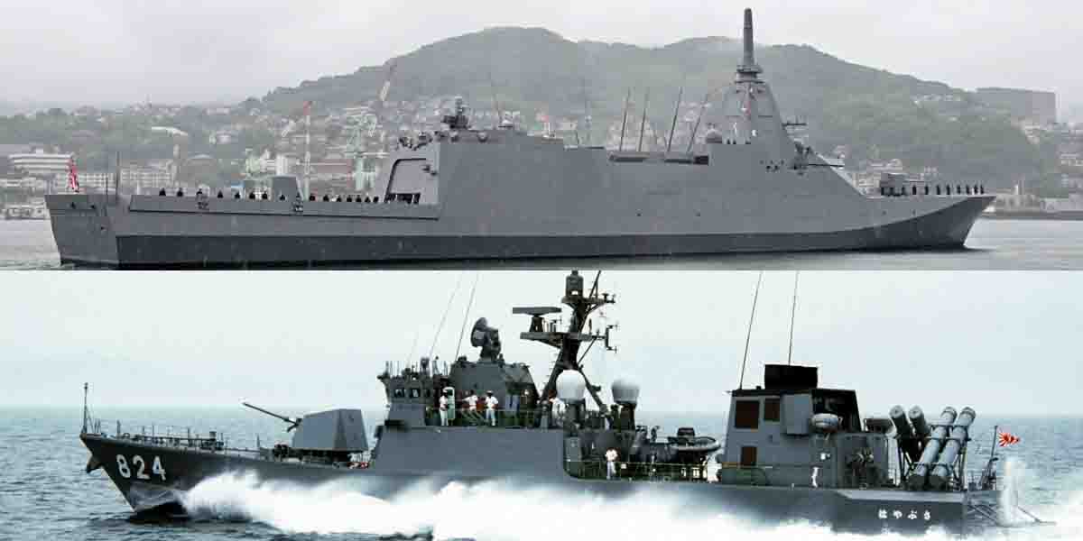 護衛艦「あがの」とミサイル艇「はやぶさ」、鳥取県沖で空自RQ-4B「グローバルホーク」の捜索に参加　海保巡視船が浮遊物発見
